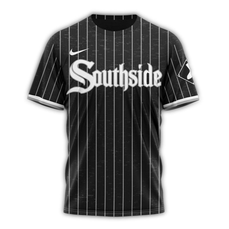 Personalized Chicago White Sox City Connect Stripe 2024 AOP T Shirt 1
