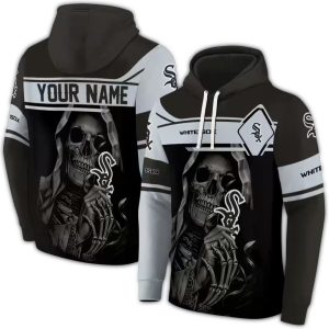 Personalized Chicago White Sox Grim Reaper All Over Print Hoodie