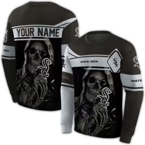 Personalized Chicago White Sox Grim Reaper All Over Print Sweatshirt
