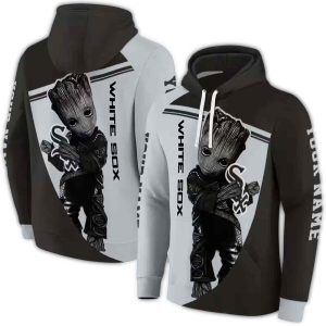 Personalized Chicago White Sox Groot All Over Print Hoodie