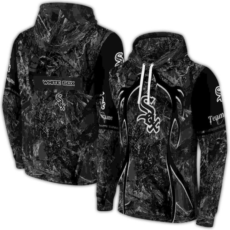 Personalized Chicago White Sox Hunting Theme AOP Hoodie 1