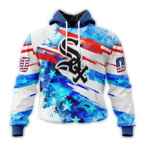 Personalized Chicago White Sox Independence Day 4Th Of July All Over Print Hoodie