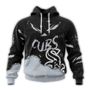 Personalized Chicago White Sox Jack O Lantern Halloween All Over Print Hoodie