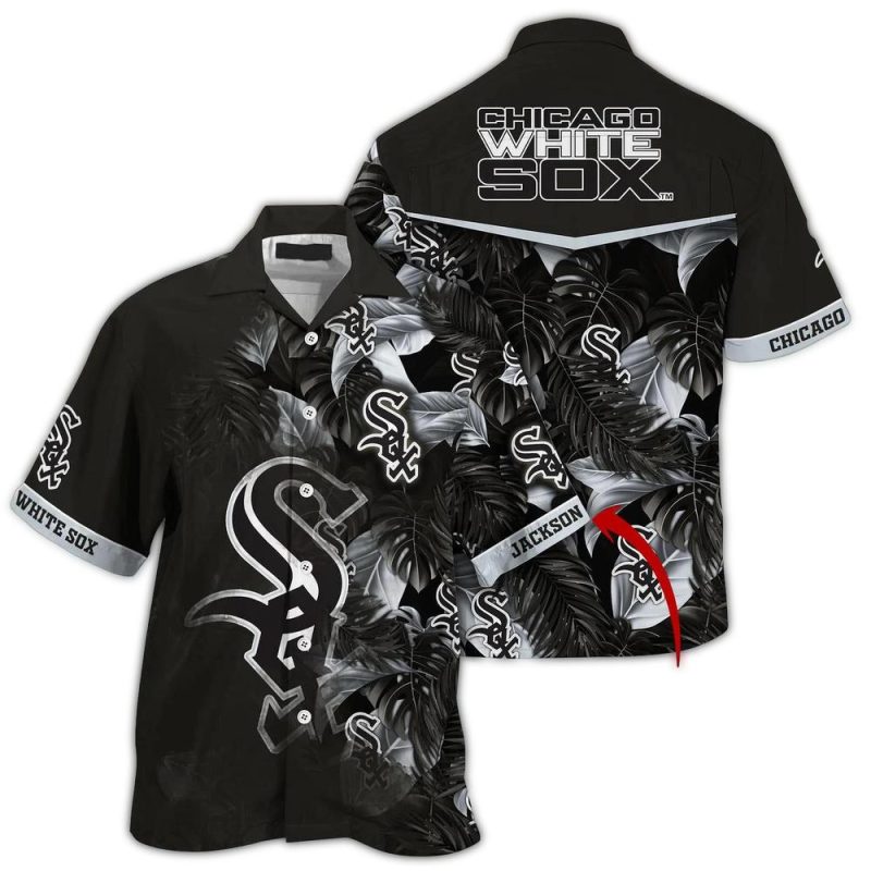 Personalized Chicago White Sox Leafs Hawaiian Shirt 1