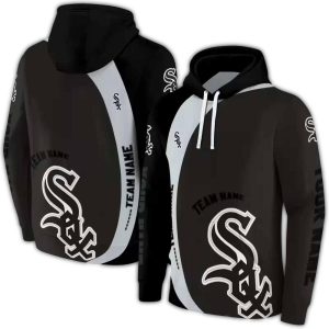 Personalized Chicago White Sox Minimalist All Over Print Hoodie