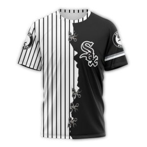 Custom Chicago White Sox All-Over Print T-Shirt - Personalized Design