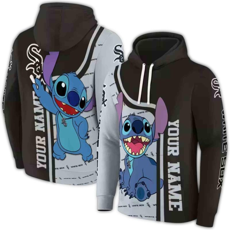 Personalized Chicago White Sox Stitch AOP Hoodie 1