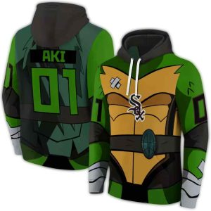 Personalized Chicago White Sox Superhero Armor All Over Print Hoodie