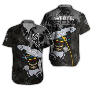 Personalized Chicago White Sox Tiki Surf Hawaiian Shirt For Beach Lovers