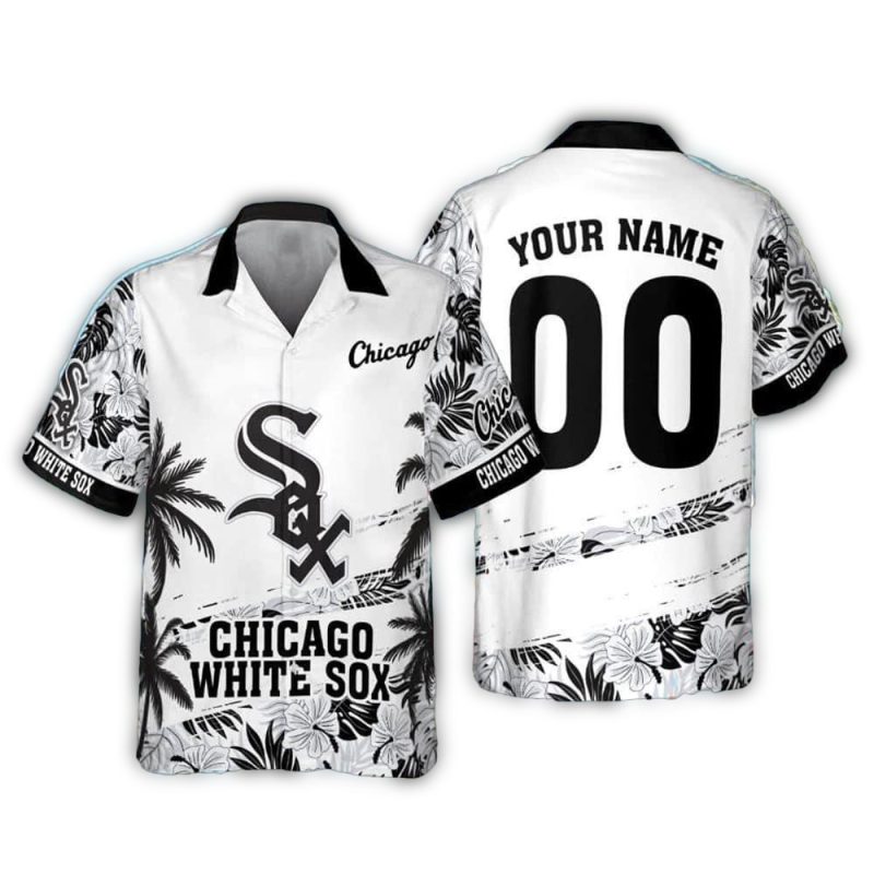 Personalized Chicago White Sox Vintage Hawaiian Shirt 1