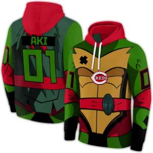 Custom Cincinnati Reds Tree Camo All-Over Print Hoodie For Fans