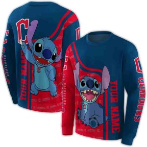 Custom Cleveland Guardians All-Over Print Sweatshirt For Fans