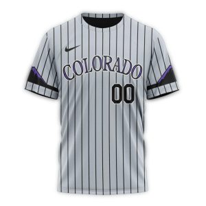 Custom Colorado Rockies All-Over Print T-Shirt For Fans