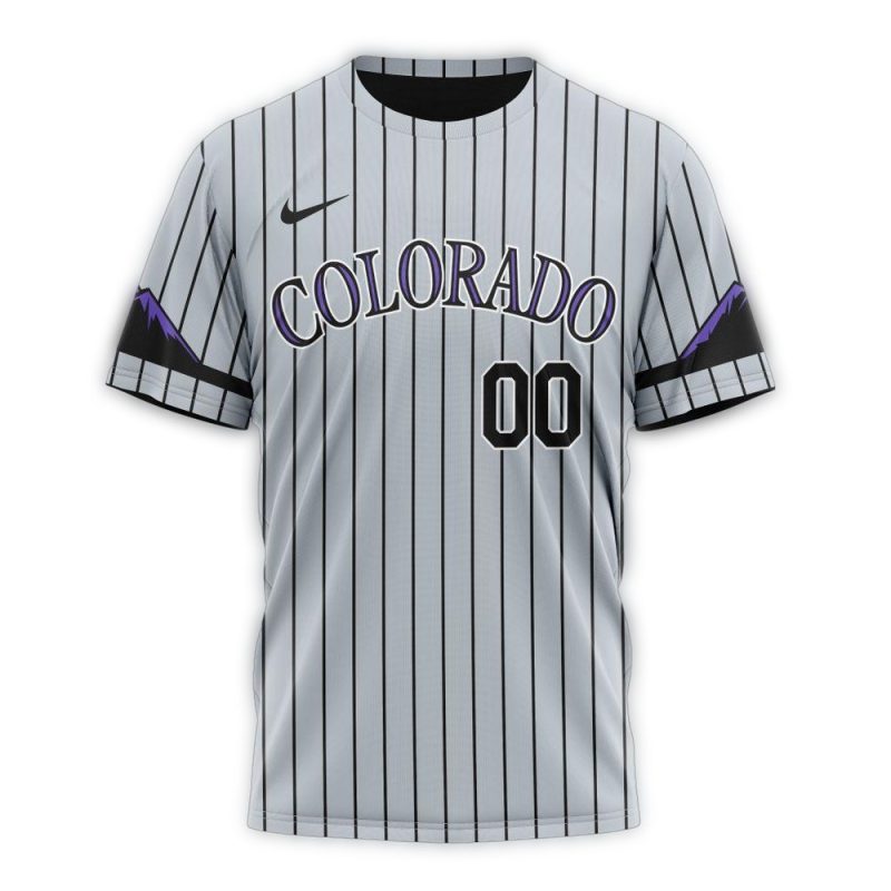Personalized Colorado Rockies Alternate AOP T Shirt 1