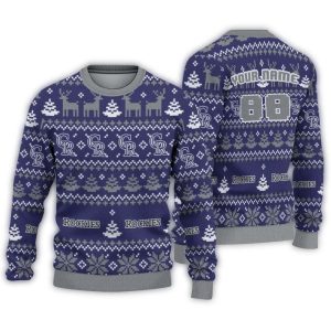 Personalized Colorado Rockies Ugly Christmas Sweater For Fans