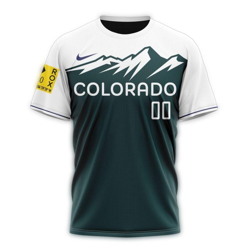 Personalized Colorado Rockies City Connect 2024 AOP T Shirt 1