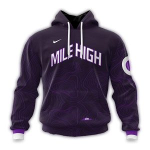 Custom Colorado Rockies City Connect All-Over Print Hoodie - Funny Design