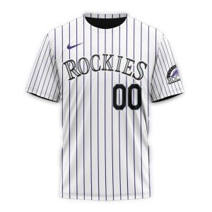 Personalized Colorado Rockies 2024 All Over Print T-Shirt For Fans
