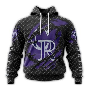 Custom Colorado Rockies All-Over Print Black Hoodie For Fans