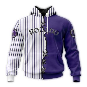 Custom Colorado Rockies All Over Print Hoodie - Personalized Fan Gear