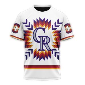 Custom Colorado Rockies All Over Print T-Shirt For Fans