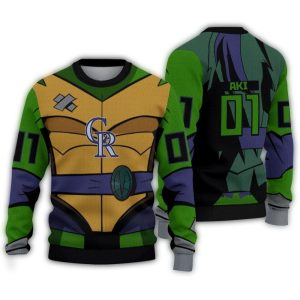 Personalized Colorado Rockies Ninja Turtle Sweatshirt For Fans