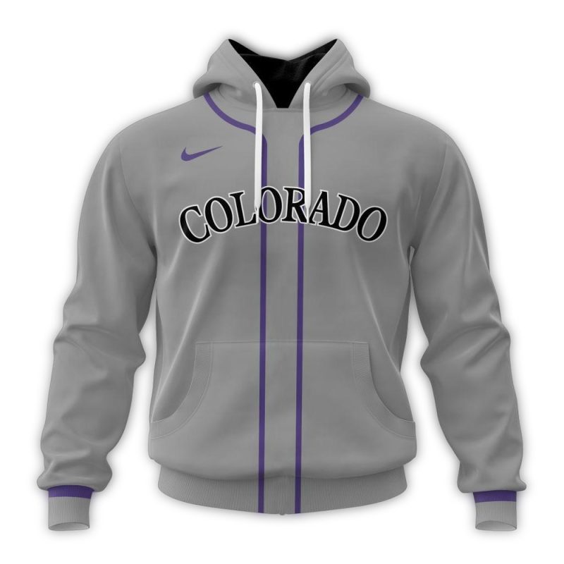 Personalized Colorado Rockies Road Kits 2024 AOP Hoodie 1