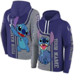 Custom Colorado Rockies All-Over Print Hoodie For Fans