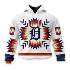Custom Detroit Tigers All-Over Print Hoodie For Fans