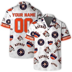Personalized Houston Astros Baseball Fan Hawaiian Shirt For Sports Lovers