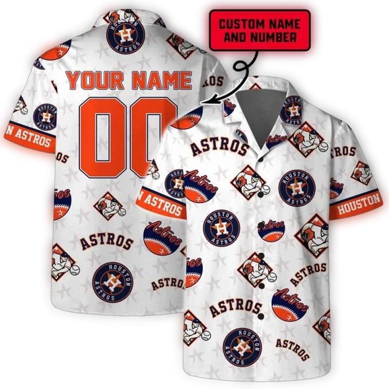 Personalized Houston Astros Game Day Hawaiian Shirt 1