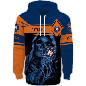 Custom Houston Astros Grim Reaper All-Over Print Hoodie For Fans