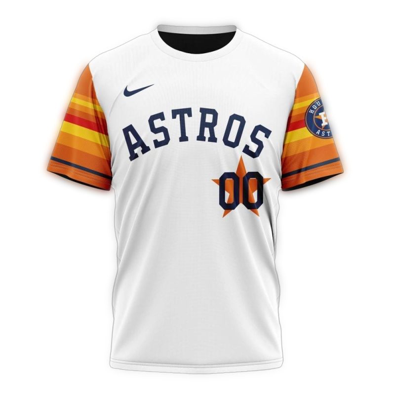 Personalized Houston Astros Logo In My Heart All over Print T Shirt 1