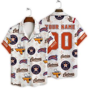 Custom Houston Astros Lone Star Pride Hawaiian Shirt For Fans