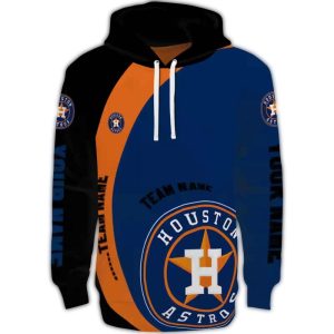 Custom Houston Astros Minimalist All-Over Print Hoodie For Fans