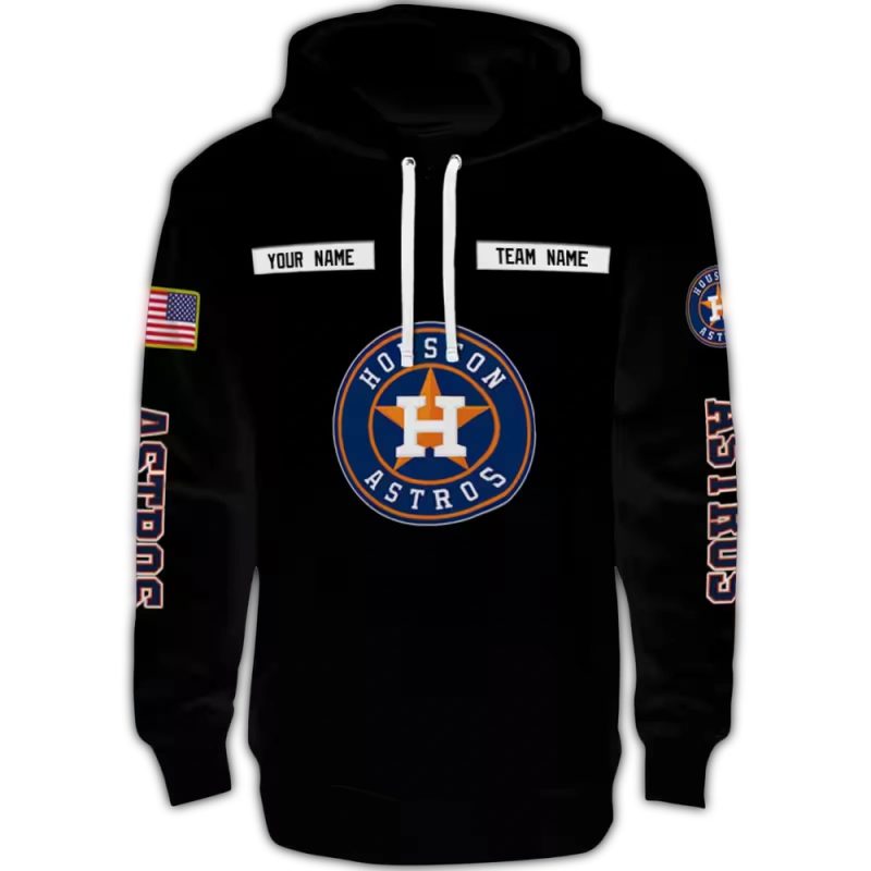 Personalized Houston Astros Punisher Skull All over Print Hoodie 1