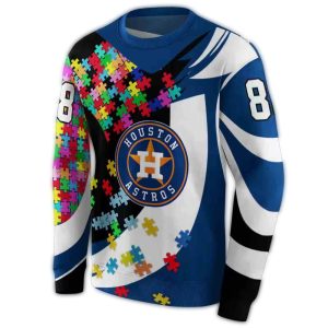 Custom Houston Astros All-Over Print Sweatshirt For Fans