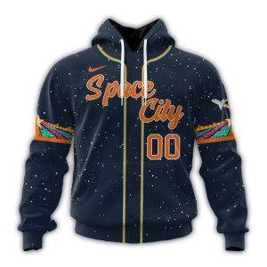 Custom Houston Astros Space City All-Over Print Hoodie For Fans