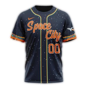 Custom Houston Astros Space City All-Over Print T-Shirt For Fans