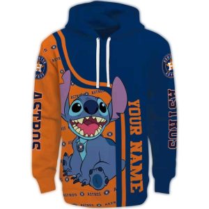Custom Houston Astros All-Over Print Hoodie For Fans