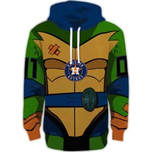 Custom Houston Astros Superhero Armor All-Over Print Hoodie