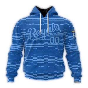 Custom Kansas City Royals Funny All Over Print Hoodie - Alternate Design