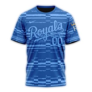 Custom Kansas City Royals Funny All Over Print T-Shirt - Alternate Design