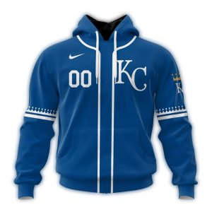 Custom Kansas City Royals Alternate Concept Stripe Hoodie – All Over Print