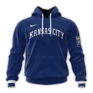 Custom Kansas City Royals All-Over Print Hoodie - Alternate Style