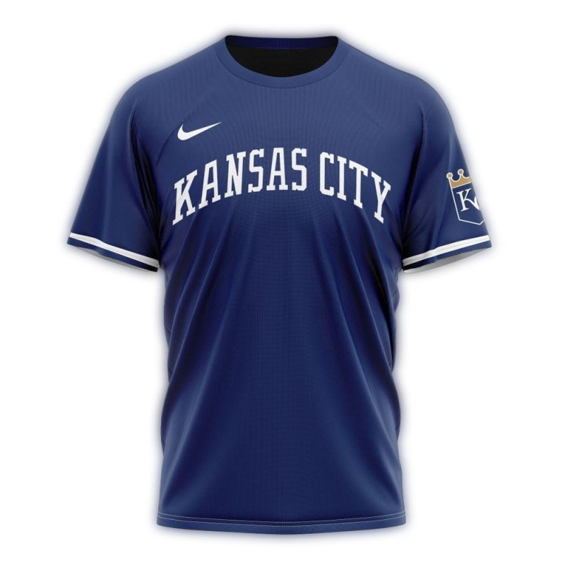 Personalized Kansas City Royals Alternate Kits All Over Print T Shirt 1