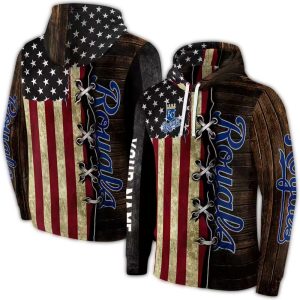 Customized Kansas City Royals All Over Print Hoodie – American Pride Style