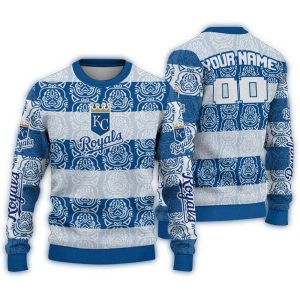 Custom Kansas City Royals Bulldog Ugly Sweater For Fans