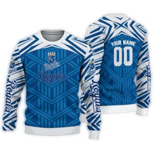 Personalized Kansas City Royals Chevron Ugly Sweater For Fans