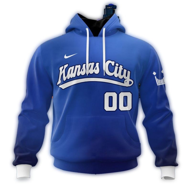 Personalized Kansas City Royals City Connect Royal All Over Print Hoodie 1